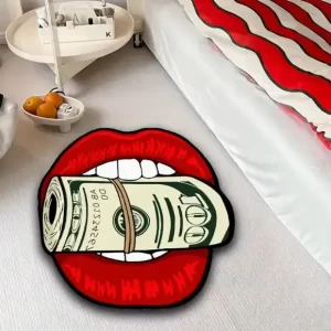 'Put Your Money Where Your Mouth Is' Rug