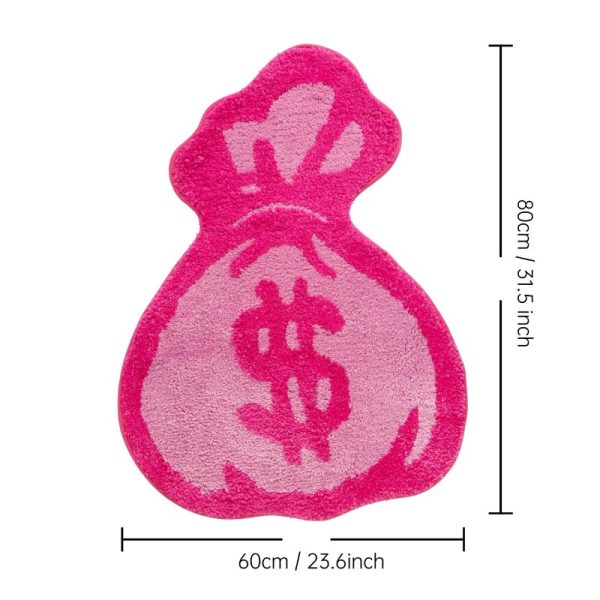 'Pink Money Bag' Rug - Image 6