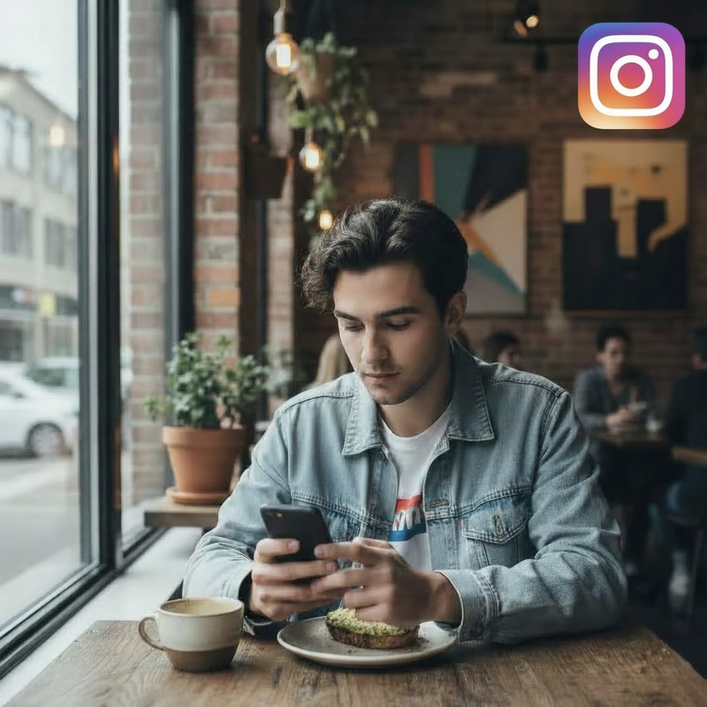 Stunning AI-generated fantasy landscape used as Instagram content with vibrant colors and magical elements